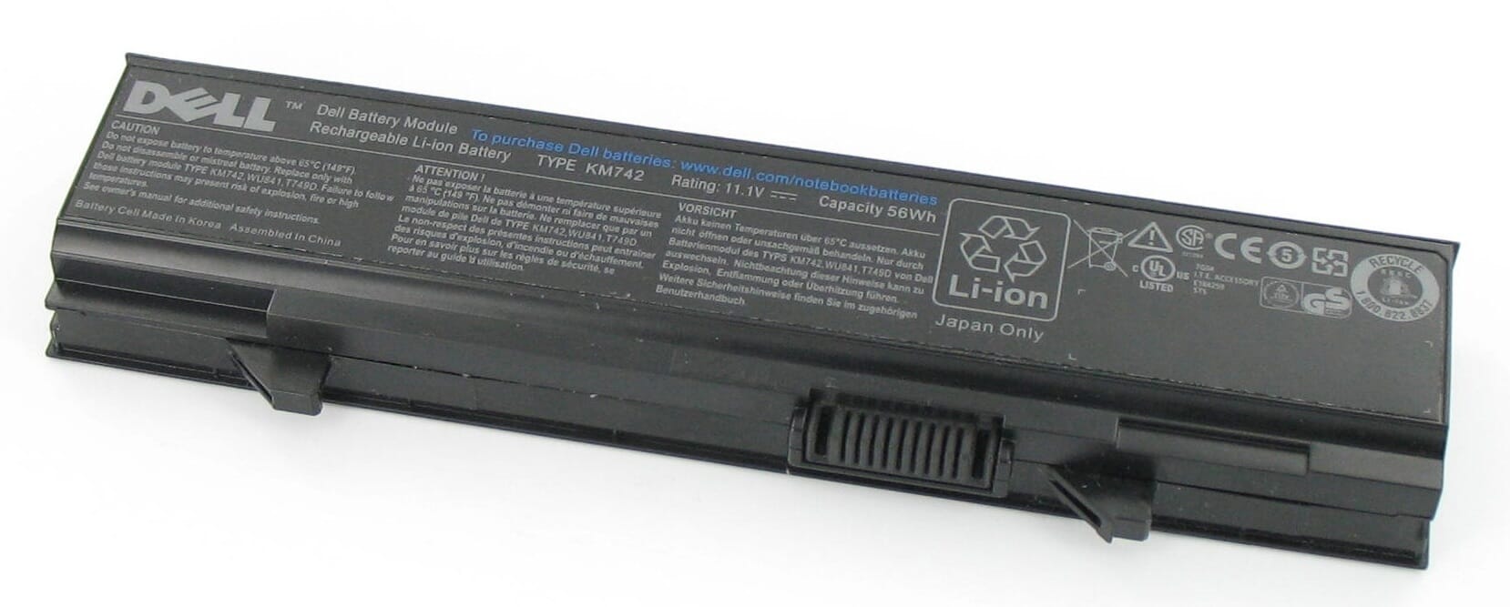 Dell Laptop Akku 10.8V 5045mAh