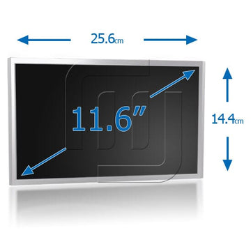 LCD Display 11.6inch 1366x768 WXGAHD Glänzend (LED)