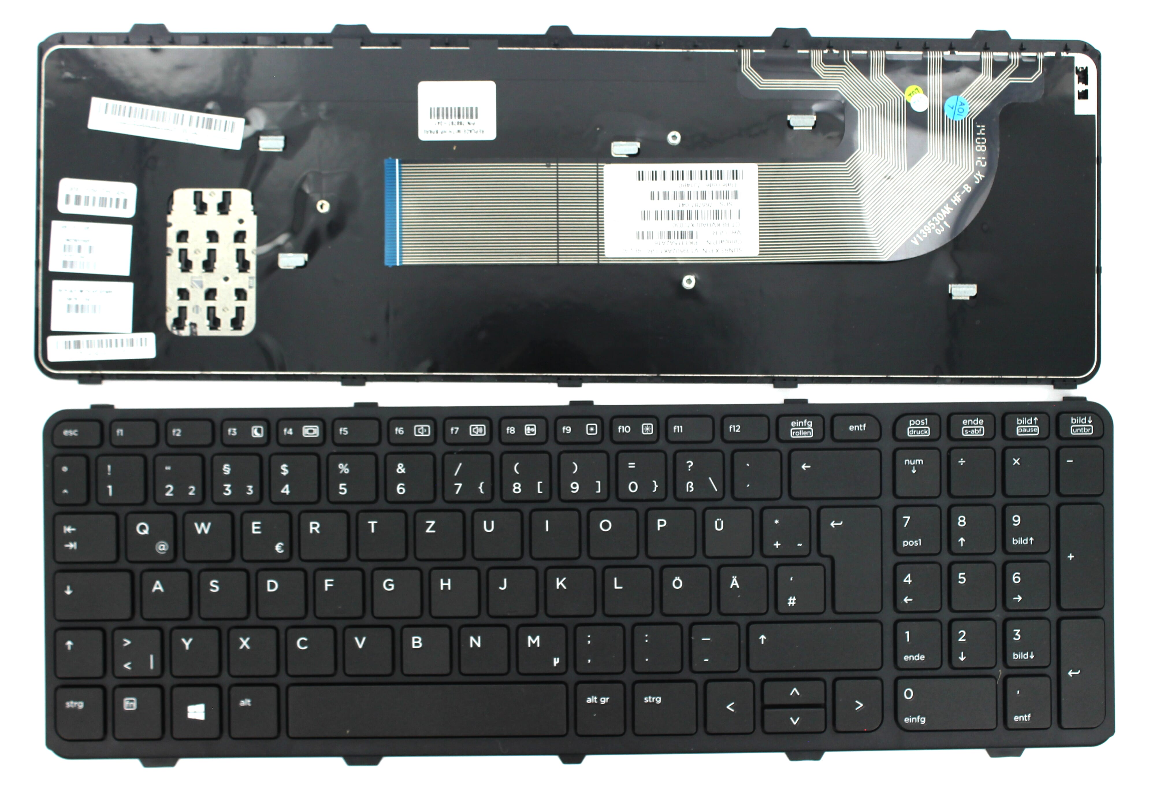 HP Laptop Tastatur Qwertz DE