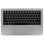 HP Laptop Tastatur Qwerty US + Obere Abdeckung