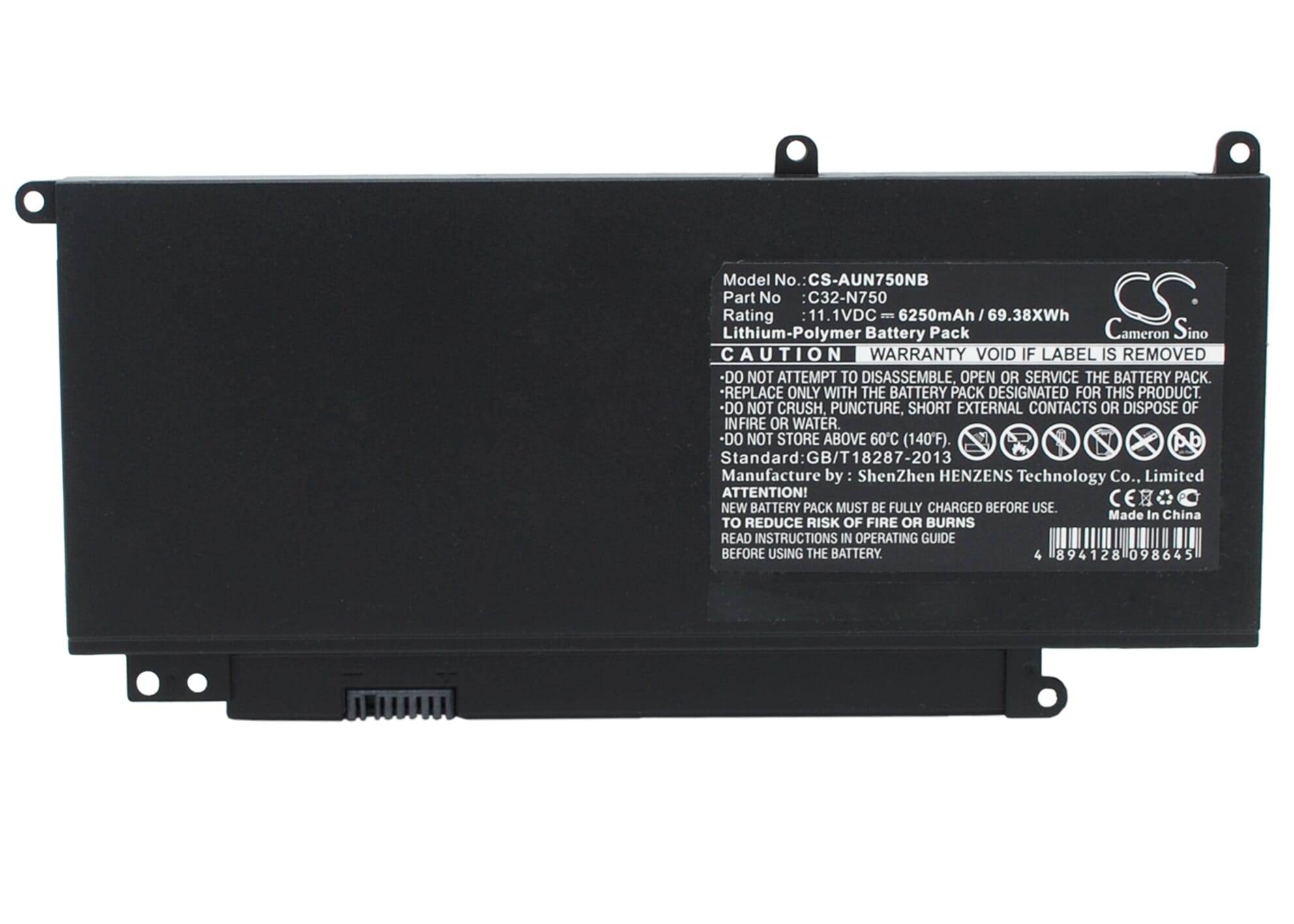 Laptop Akku 11.1V 6250mAh