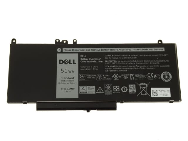 Dell Laptop Accu 7.4V 51Wh 6860mAh