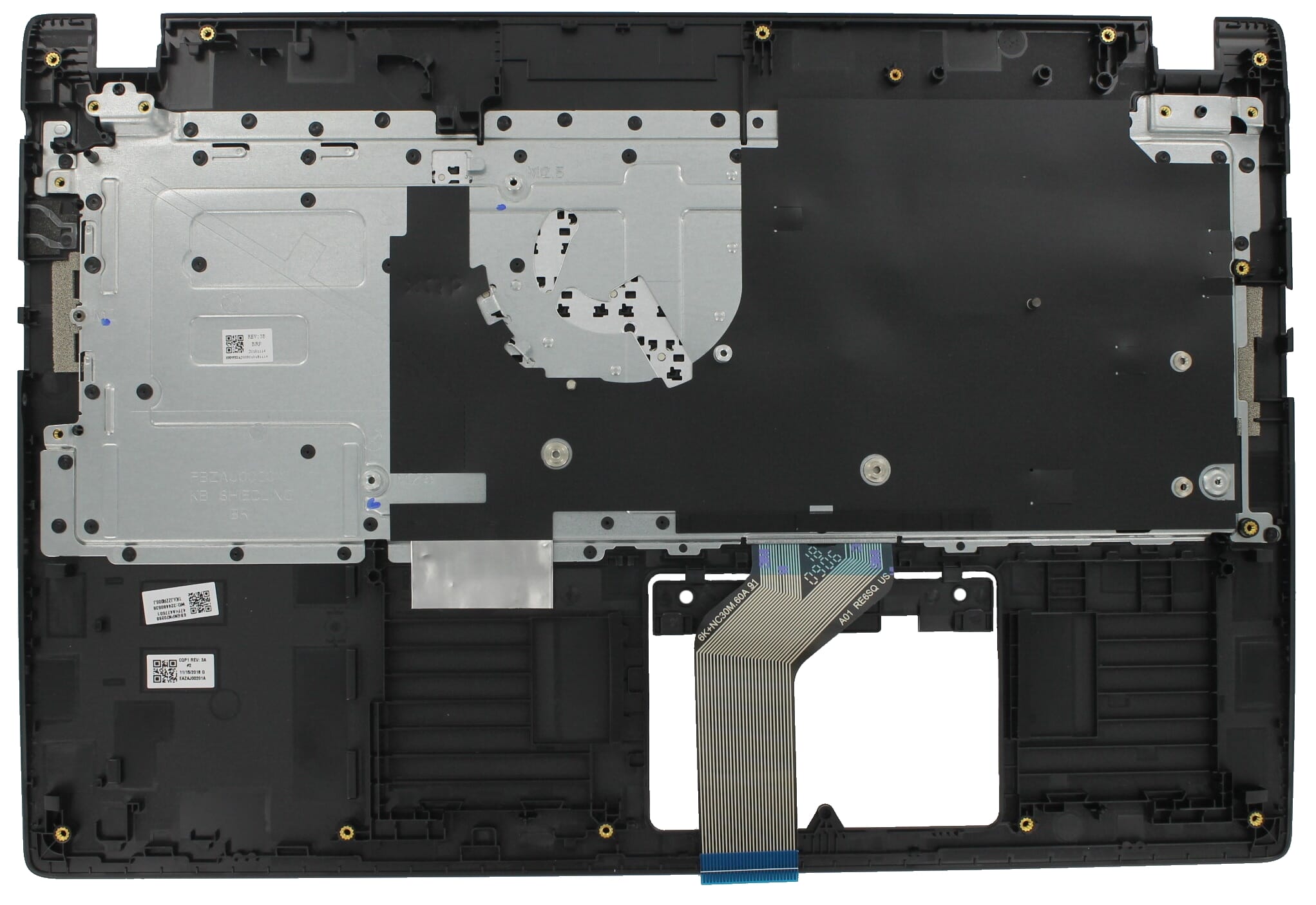 Acer Laptop Tastatur Qwerty US + obere abdeckung