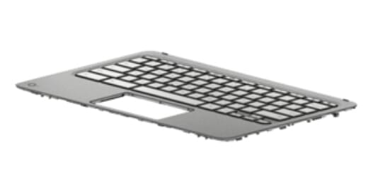 HP Laptop Toetsenbord Qwerty US + Top Cover - Grijs