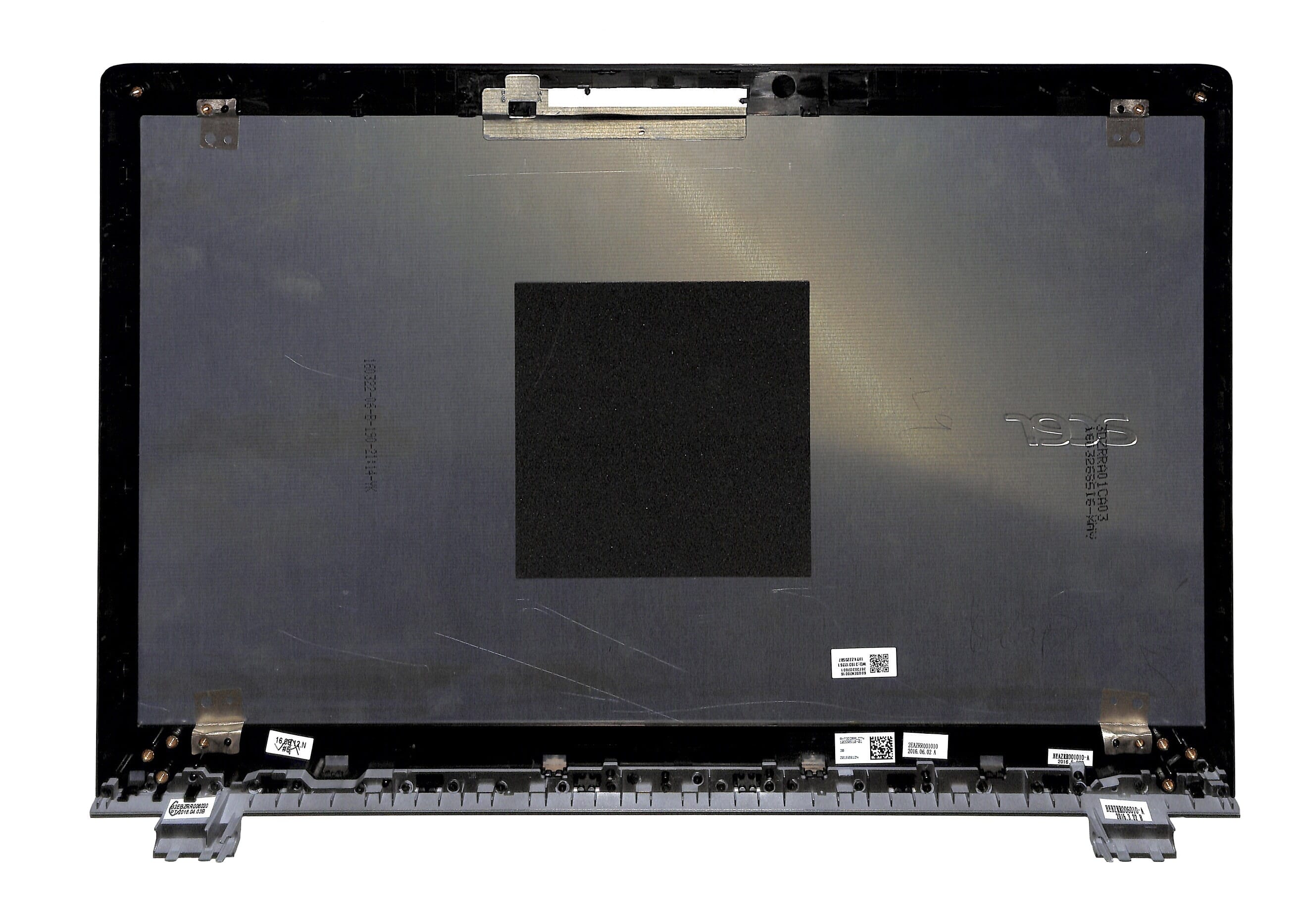 Acer Laptop LCD Back Cover - Zwart/Grijs