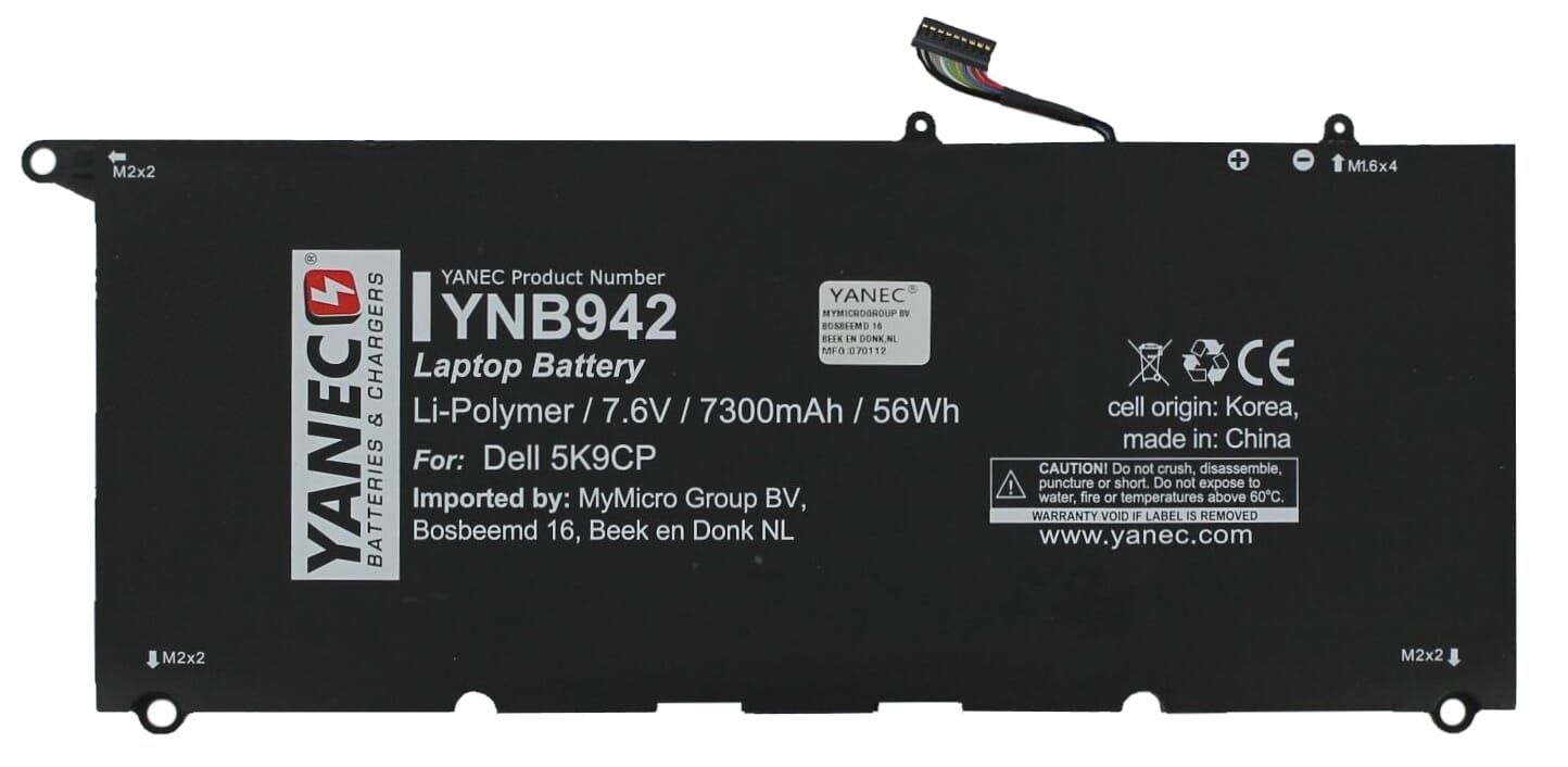 Yanec Laptop Akku 7300 mAh