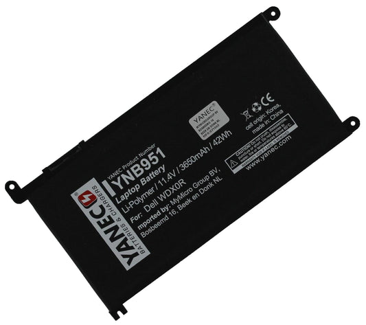 Yanec Laptop Akku 3650 mAh