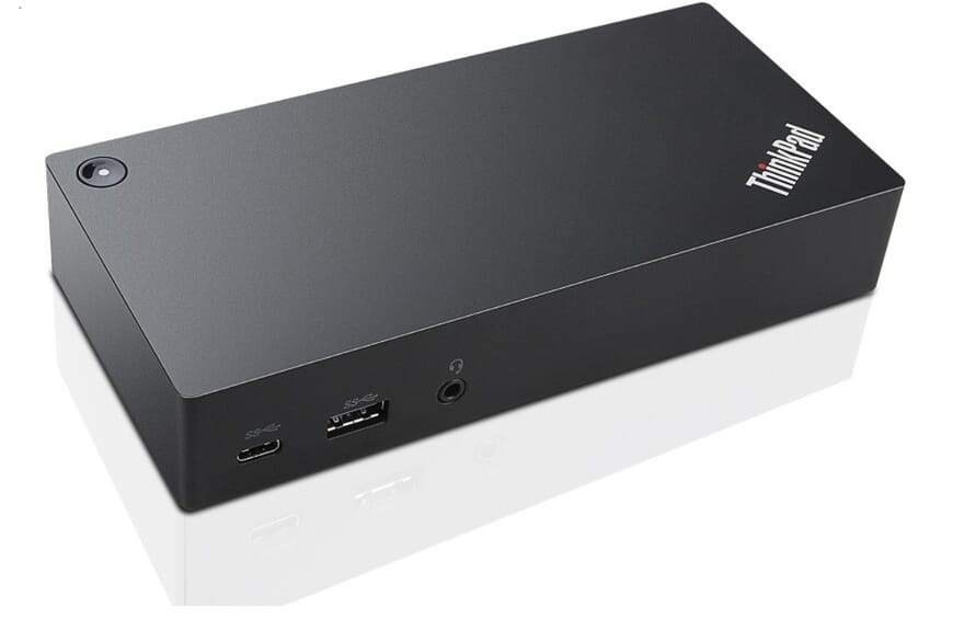 Lenovo ThinkPad USB-C 90W Docking station - Zwart