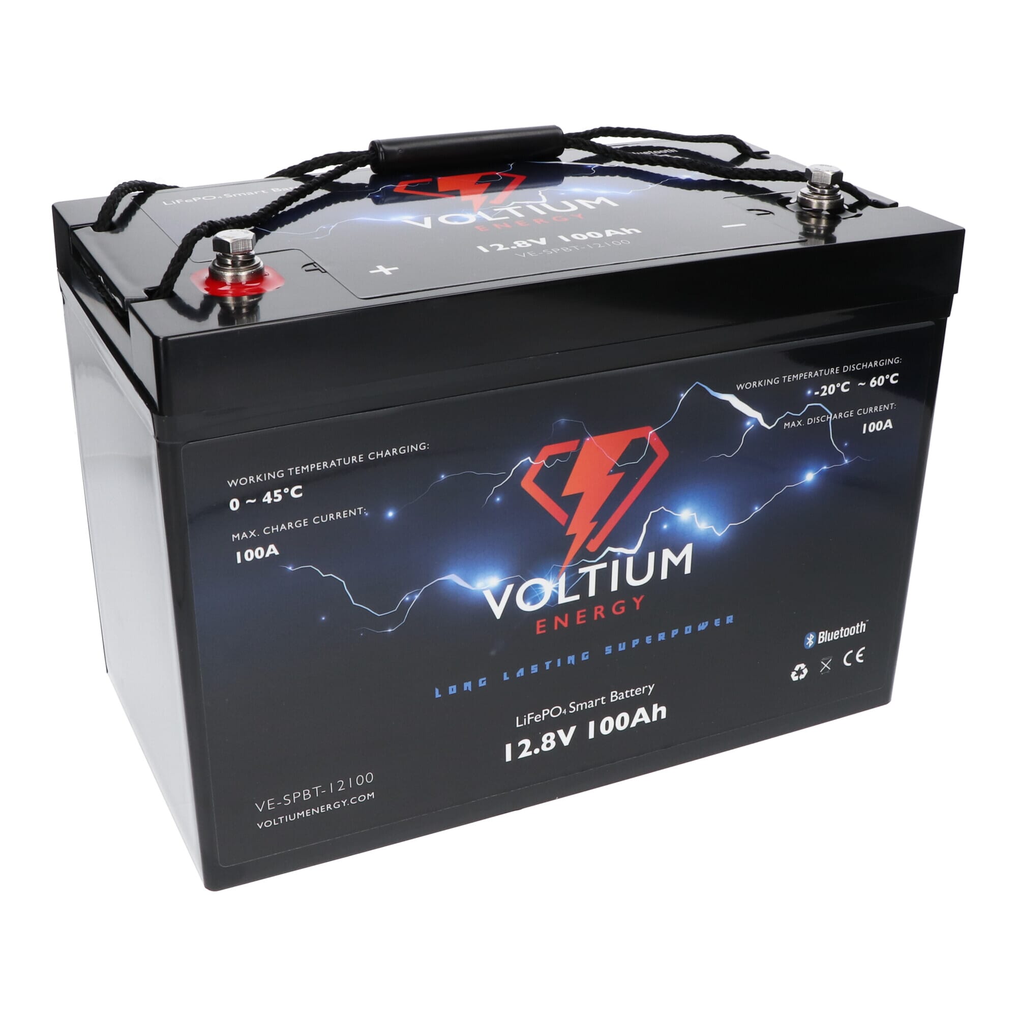 Voltium Energy LiFePO4 Akku 12,8V - 100Ah