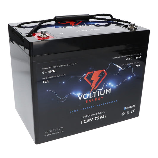 Voltium Energy LiFePO4 Akku 12,8V - 75Ah