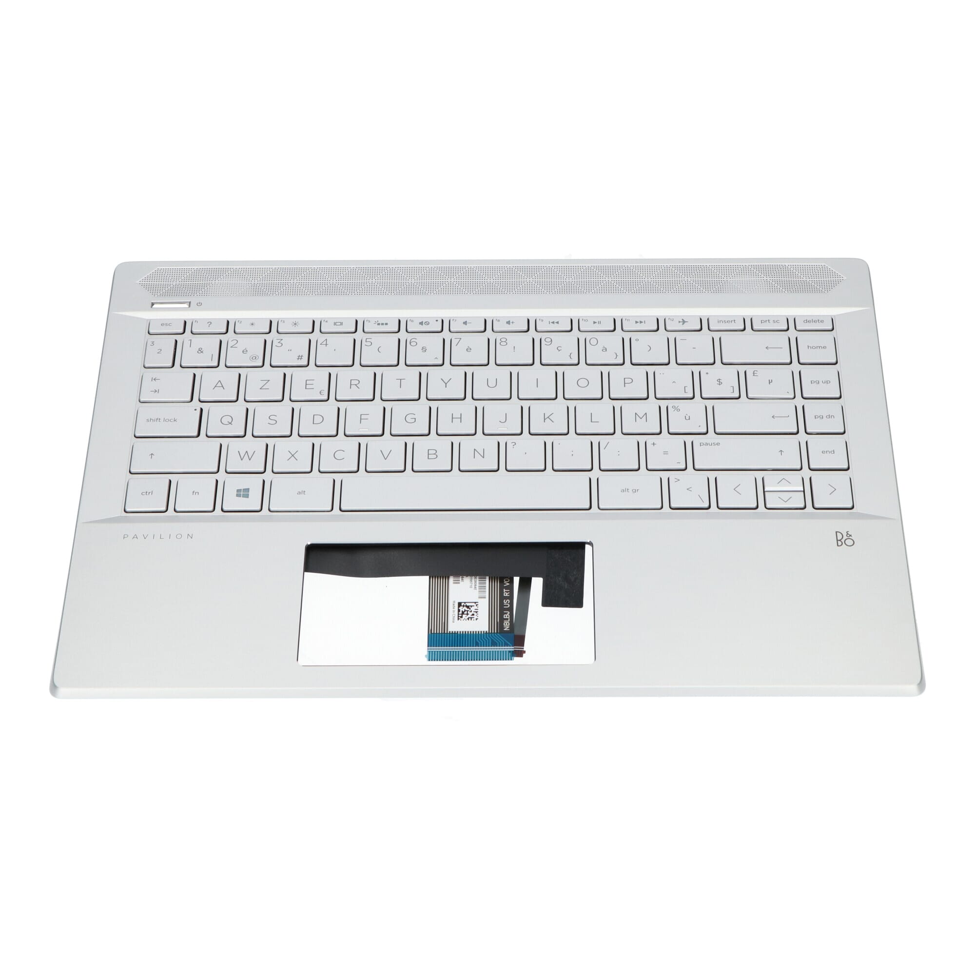 HP Laptop Toetsenbord Azerty BE + Top Cover, Backlit