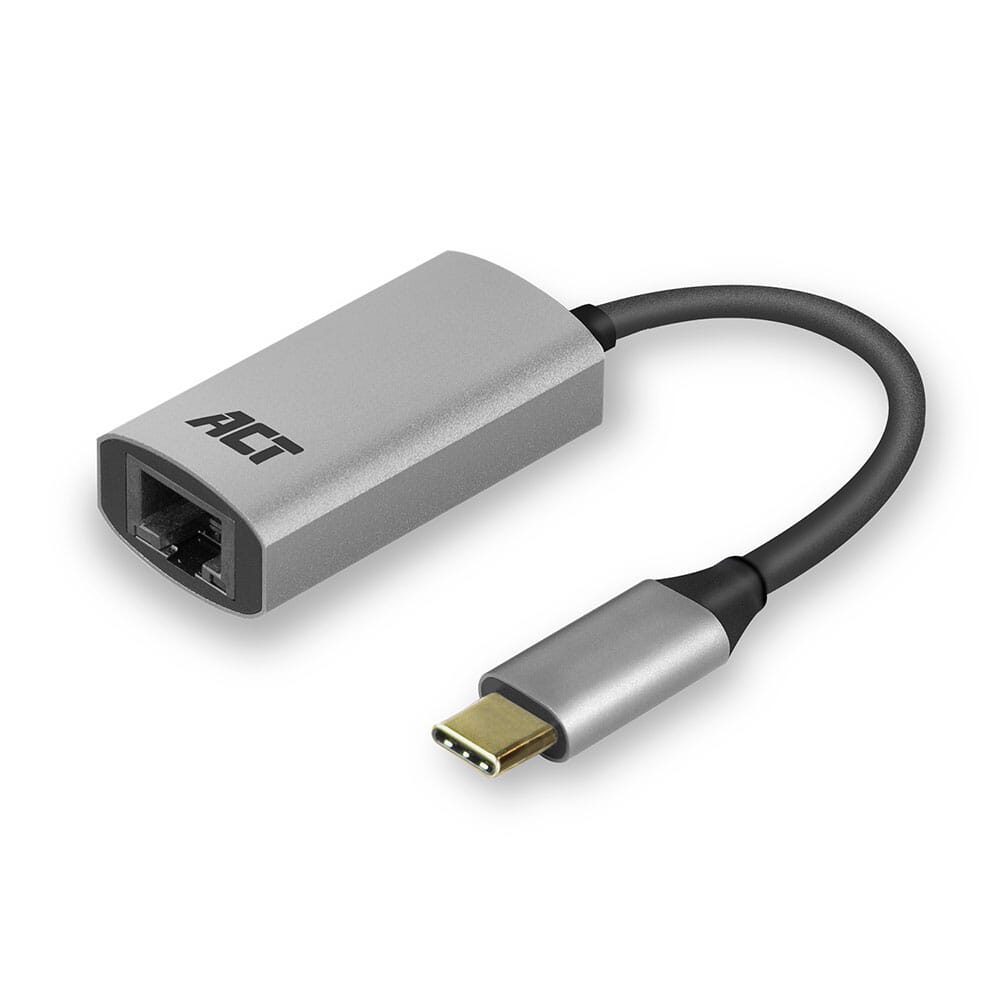 ACT USB-C Gigabit netwerkadapter