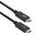 ACT USB4� 40Gbps aansluitkabel C male - C male 0,8 m USB-IF