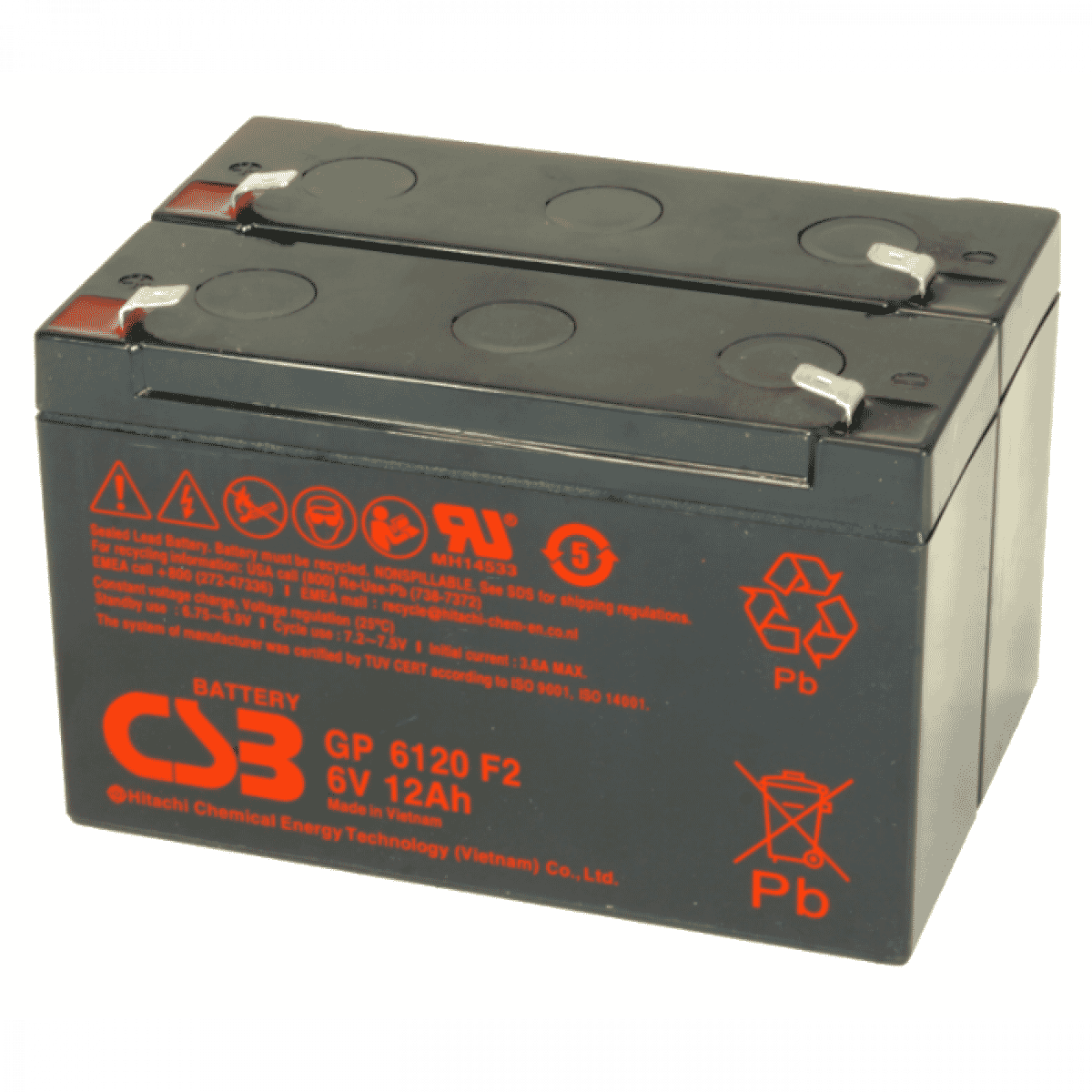 CSB UPS Batterij Vervangingsset RBC3