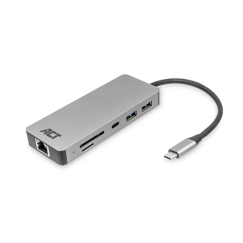 ACT USB-C 4K docking station voor 1 HDMI monitor